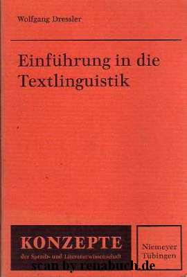 Einführung in die Textlinguistik