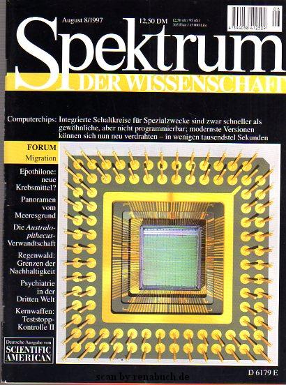 Spektrum der Wissenschaft August 1997