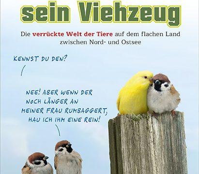 Buchcover "Bauer Hansen und sein Viehzeug" von Klaus Hansen - Bildnachweis: Dreimastbuch Verlag