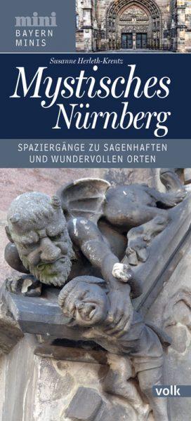 Buchcover "Mystisches Nürnberg von Susanne Herleth-Krentz, erschienen im Volk Verlag München
