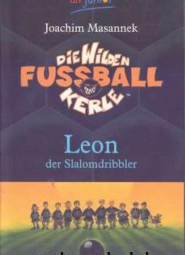 Buchcover "Leon der Slalomdribbler, von Joachim Masannek erschienen im Deutschen Taschenbuch Verlag