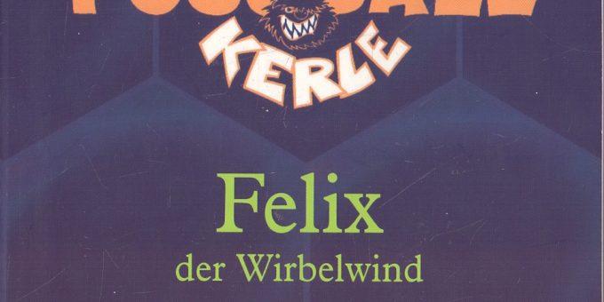 Buchcover "Felix der Wirbelwind" von Joachim Masannek, erschienen im Deutschen Taschenbuch Verlag